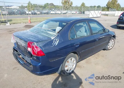 2003 Honda Civic Ex z USA, uszkodzony, nr VIN 2HGES26783H511117